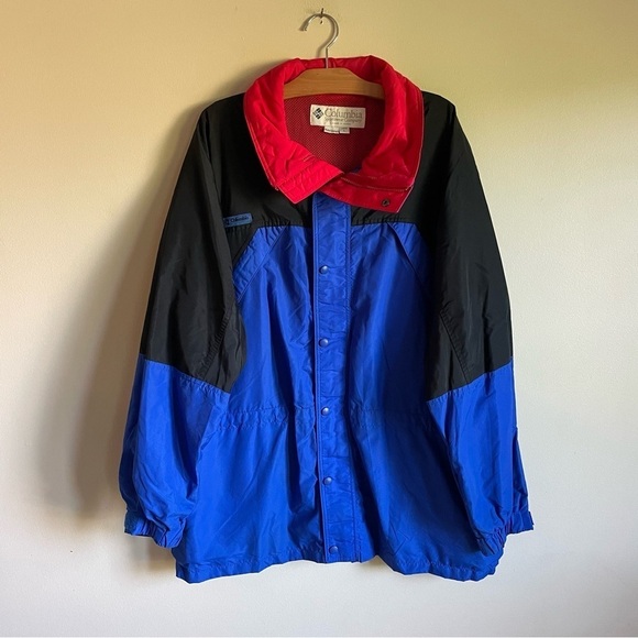 Vintage Columbia Radial Sleeve Ski Jacket Colorblock Retro Mens Size Large 90s - Picture 11 of 11